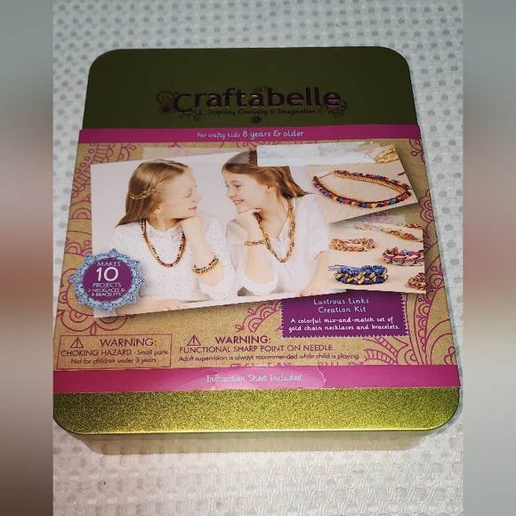 CRAFTBELLE NWT CHAIN JEWELRY MAKING KIT - Picture 1 of 4